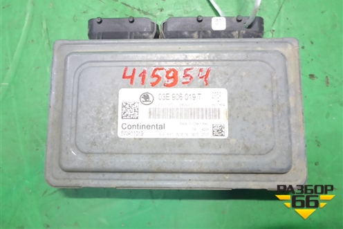 Блок управления двигателем ( 1.2л CGP МКПП) (03E906019T) для Skoda Rapid с 2013г (Рапид)
