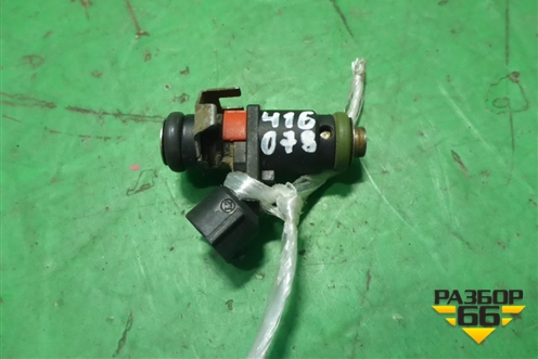 Форсунка инжекторная электрическая ( 1.2л CGP) (03E906031C) для Skoda Rapid с 2013г (Рапид)