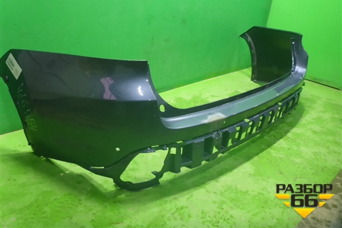 Бампер задний (под парктроник) (521590E060) для Toyota Highlander с 2013-2021г (Хайлендер)