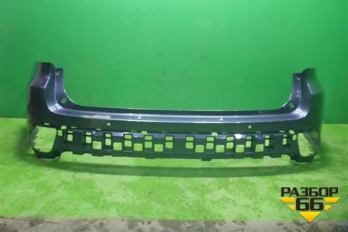 Бампер задний (под парктроник) (521590E060) для Toyota Highlander с 2013-2021г (Хайлендер)