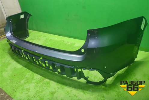 Бампер задний (под парктроник) (521590E060) для Toyota Highlander с 2013-2021г (Хайлендер)