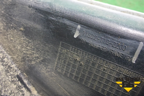 Бампер задний правая часть (под парктроник) (71502T1GZZ00) для Honda CR-V(RM) с 2012г (ЦРВ СРВ) 