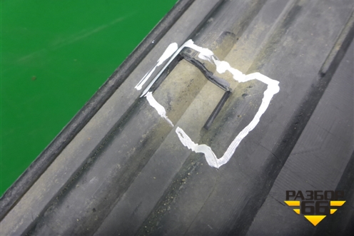 Накладка подножки правой (517716A130) для Toyota Land Cruiser Prado(150) с 2009г (Ленд Крузер Прадо)