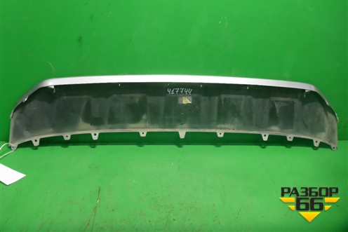 Накладка переднего бампера (4M0807733D) для Audi Q7 c 2015г (Ку 7)