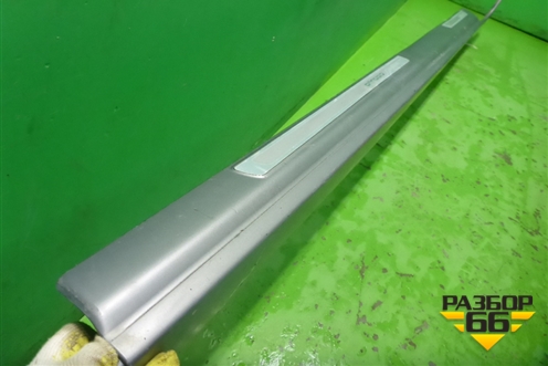 Накладка на порог наружная левая (4F9853859) для Audi A6 (C6) Allroad Quattro с 2006-2011г (А6)