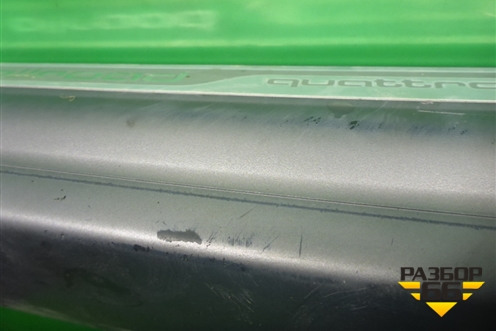 Накладка на порог наружная левая (4F9853859) для Audi A6 (C6) Allroad Quattro с 2006-2011г (А6)