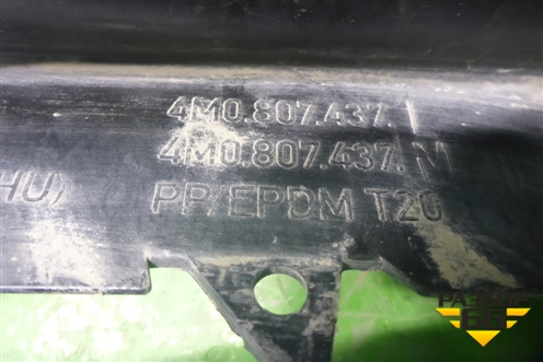 Бампер передний (до 2019г под парктроник и омыватели) (4M0807437L) для Audi Q7 c 2015г (Ку 7)