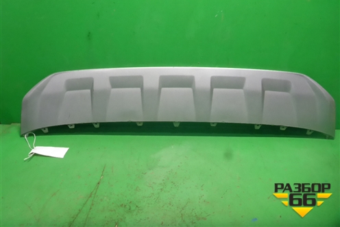 Накладка переднего бампера (4M0807733D) для Audi Q7 c 2015г (Ку 7)