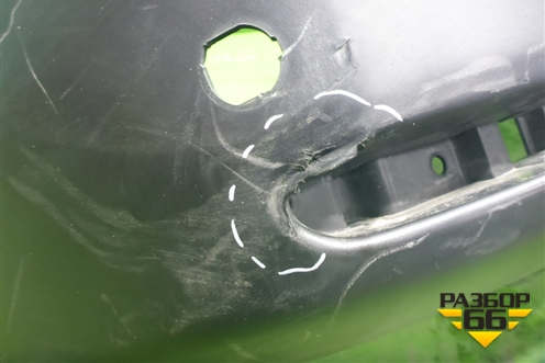 Бампер задний (до 2017г под парктроник) (85022BP70H) для Nissan Qashqai (J11E) с 2013г (Кашкай)