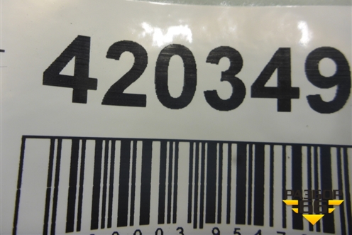 Накладка переднего бампера (4M0807733D) для Audi Q7 c 2015г (Ку 7)