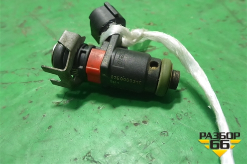 Форсунка инжекторная электрическая ( 1.2л CGP) (03E906031C) для Seat Ibiza с 2008-2017г (Ибица)