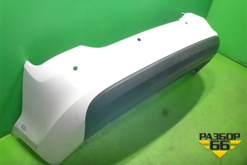 Бампер задний (под парктроник) (60U807421B) для Skoda Rapid с 2013г (Рапид)