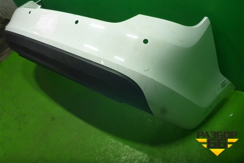 Бампер задний (под парктроник) (60U807421B) для Skoda Rapid с 2013г (Рапид)