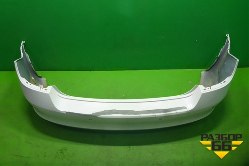 Бампер задний (под парктроник) (60U807421B) для Skoda Rapid с 2013г (Рапид)