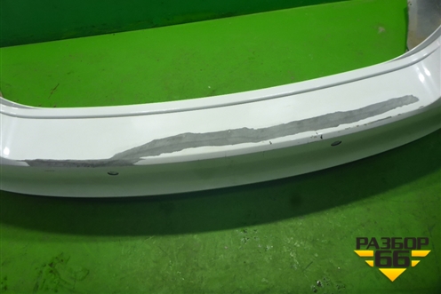 Бампер задний (под парктроник) (60U807421B) для Skoda Rapid с 2013г (Рапид)