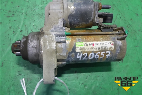 Стартер ( 1.2л CGP МКПП) (02T911023S) для Seat Ibiza с 2008-2017г (Ибица)