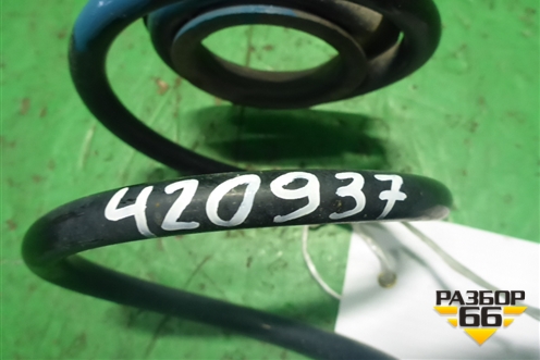 Пружина задняя (красная и жёлтая метка) для Hyundai Getz с 2002г (Гетц)