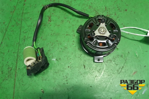 Моторчик вентилятора (под кондиционер в сборе с резистором) (3137230263) для VAZ Kalina/Калина