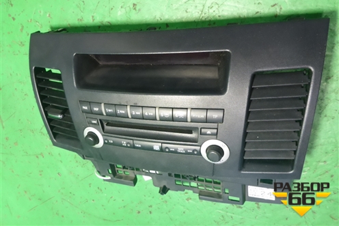 Магнитола (панель управления) (8002A378XA) для Mitsubishi Lancer-X с 2007г (Лансер)