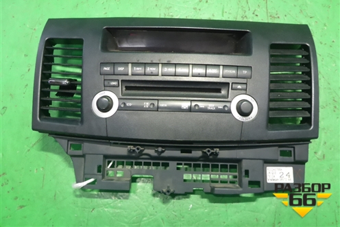 Магнитола (панель управления) (8002A378XA) для Mitsubishi Lancer-X с 2007г (Лансер)