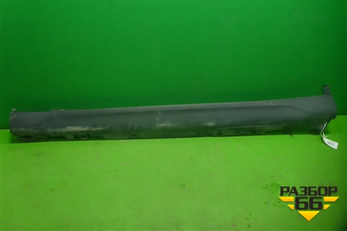 Накладка на порог наружная левая (51777319853) для BMW X6 F16 с 2014г (Х6 Ф16)