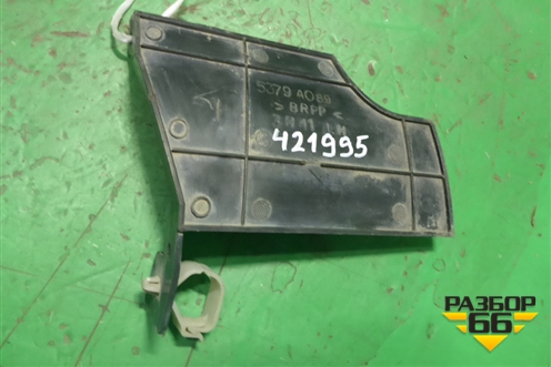 Дефлектор радиатора левый (5379A089) для Mitsubishi Lancer-X с 2007г (Лансер)