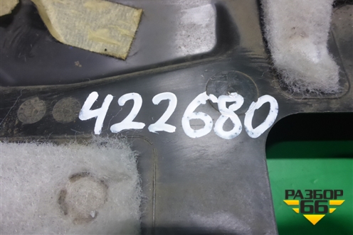 Накладка на торпедо (левая под рулем) для Cadillac CTS с 2008-2013г (ЦТС)