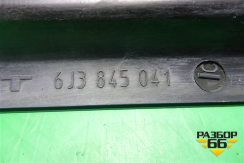 Стекло глухое левое (3-х дверный кузов 2010г) (6J3845041C) для Seat Ibiza с 2008-2017г (Ибица)