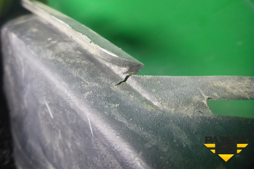 Юбка заднего бампера (седан) для Cadillac CTS с 2008-2013г (ЦТС)