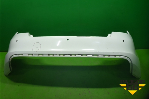 Бампер задний (под парктроник) (60U807421B) для Skoda Rapid с 2013г (Рапид)