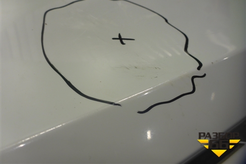 Бампер задний (под парктроник) (60U807421B) для Skoda Rapid с 2013г (Рапид)