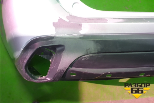 Бампер задний (после 2015г до 2018г под накладку) (6410C798ZZ) для Mitsubishi Outlander с 2012-2024г (Аутлендер)