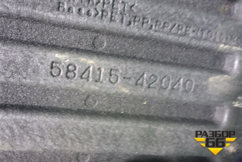 Пол багажника (передняя часть) (5841542040) для Toyota Rav-4 с 2012-2019г (Рав 4)