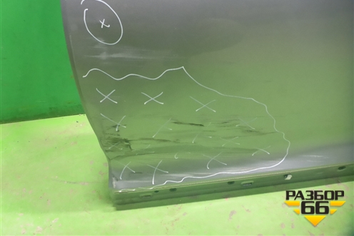 Дверь задняя левая (универсал) (3G9833311F) для Volkswagen Passat [B8] 2014-2024г (Пассат Б8)