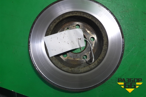 Диск тормозной задний (не вентилируемый) для Audi Q5 c 2008-2017г (Ку 5)