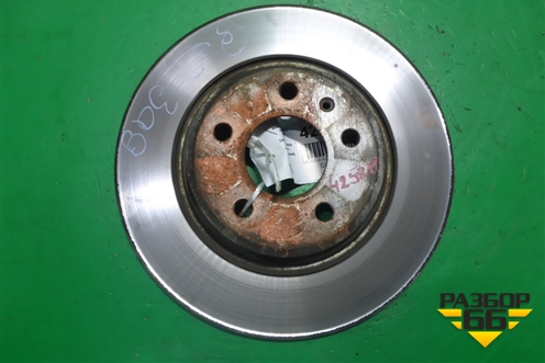 Диск тормозной задний (не вентилируемый) для Audi Q5 c 2008-2017г (Ку 5)