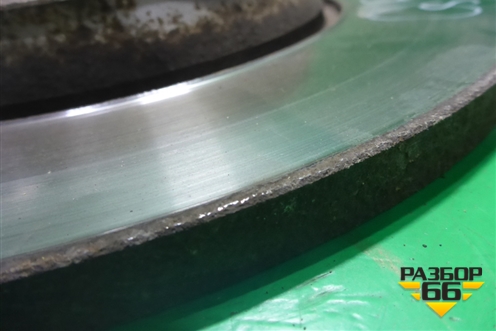 Диск тормозной задний (не вентилируемый) для Audi Q5 c 2008-2017г (Ку 5)