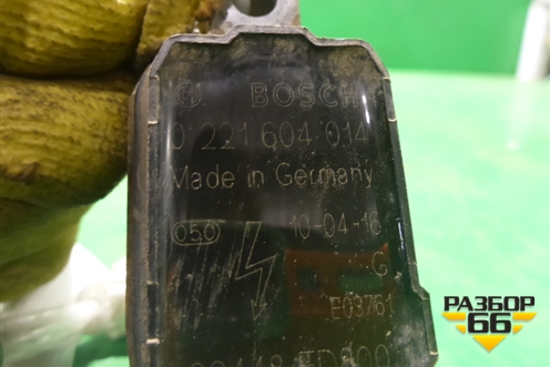 Катушка зажигания (1.6л HR16DE) (0221604014) для Nissan Tiida (C11X) с 2004-2013г (Тиида)