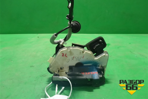 Замок двери задней левой (7 контактов) (6RF839015) для Volkswagen Polo (седан) с 2010г (Поло)