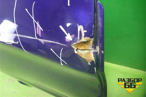 Дверь задняя правая (H21004EAMA) для Nissan Qashqai (J11E) с 2013г (Кашкай)