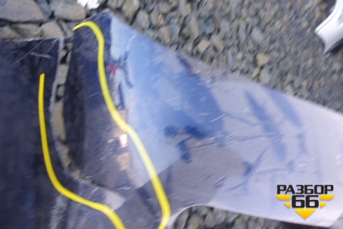 Бампер задний (5215948170) для Toyota Highlander с 2007-2013г (Хайлендер)