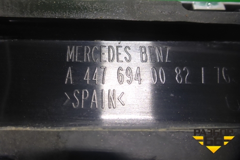 Накладка двери багажника (хром) (A4476940082) для Mercedes Benz V-Klass Vito/Viano W 447 с 2014г (В Вито/Виано)