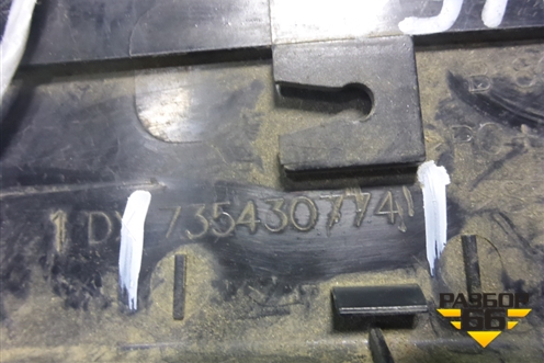 Накладка заднего крыла правого (735430774) для Fiat Bravo с 2006г (Браво)