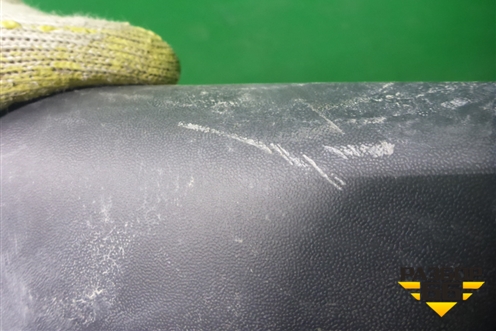 Юбка переднего бампера (после 2015г под накладку) (5241142076) для Toyota Rav-4 с 2012-2019г (Рав 4)