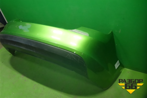 Бампер задний (60U807421B) для Skoda Rapid с 2013г (Рапид)