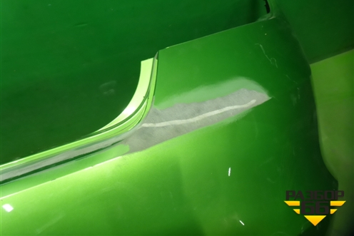 Бампер задний (60U807421B) для Skoda Rapid с 2013г (Рапид)