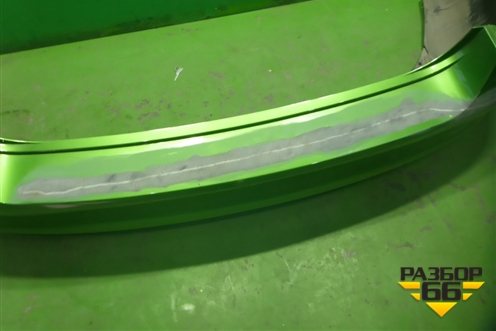 Бампер задний (60U807421B) для Skoda Rapid с 2013г (Рапид)