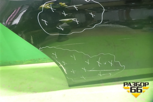 Дверь задняя правая (A2057300205) для Mercedes Benz C-Klass W205 с 2014г (Ц)