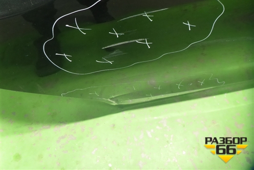 Дверь задняя правая (A2057300205) для Mercedes Benz C-Klass W205 с 2014г (Ц)