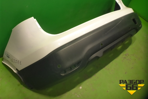 Бампер задний (до 2017г под парктроник) (85022BP70H) для Nissan Qashqai (J11E) с 2013г (Кашкай)